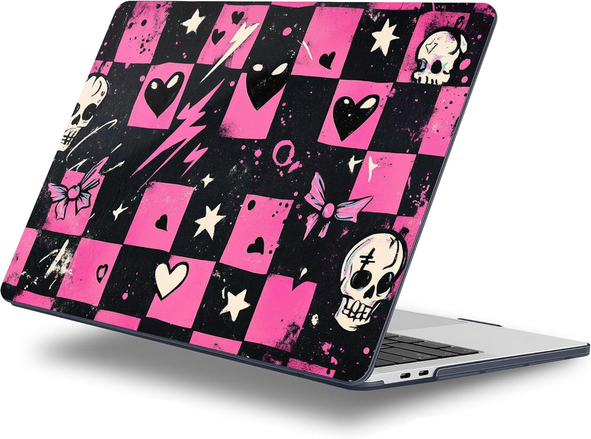 for MacBook Pro 16 inch Case 2019 2020 Release Model A2141, Plastic Hard Shell Cover with Keyboard Cover for MacBook Pro 16 inch with Touch Bar & Touch ID, Pop Punk Checkerboard