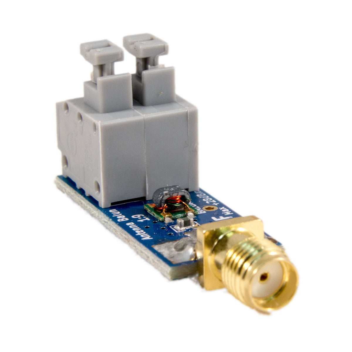 Balun One Nine v1 - Tiny Low-Cost 1:9 HF Antenna Balun and Unun with Antenna Input Protection for Ham It Up, RTL-SDR, HackRF and Other HF-Capable