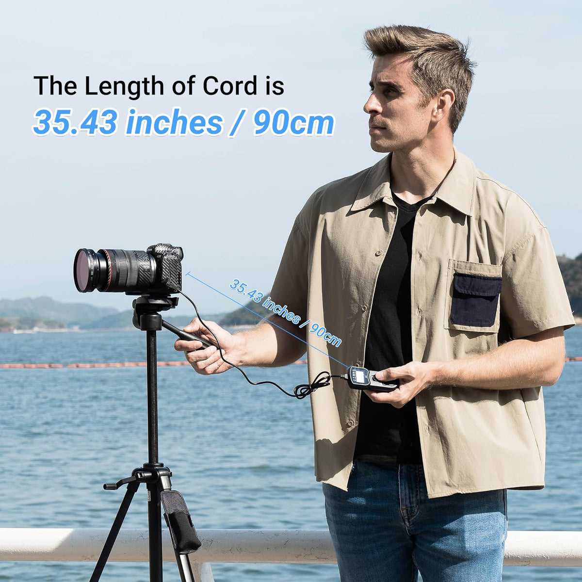 JJC Intervalometer Timer Remote Control Shutter Release for Canon EOS Rebel T6 T7 2000D 90D 80D 70D 77D T8i T7i T6i T6s SL3 SL2 T5i T4i EOS R R50V R6 Mark II R6 R7 R8 R10 RP R100 M6 Mark II M5 & More