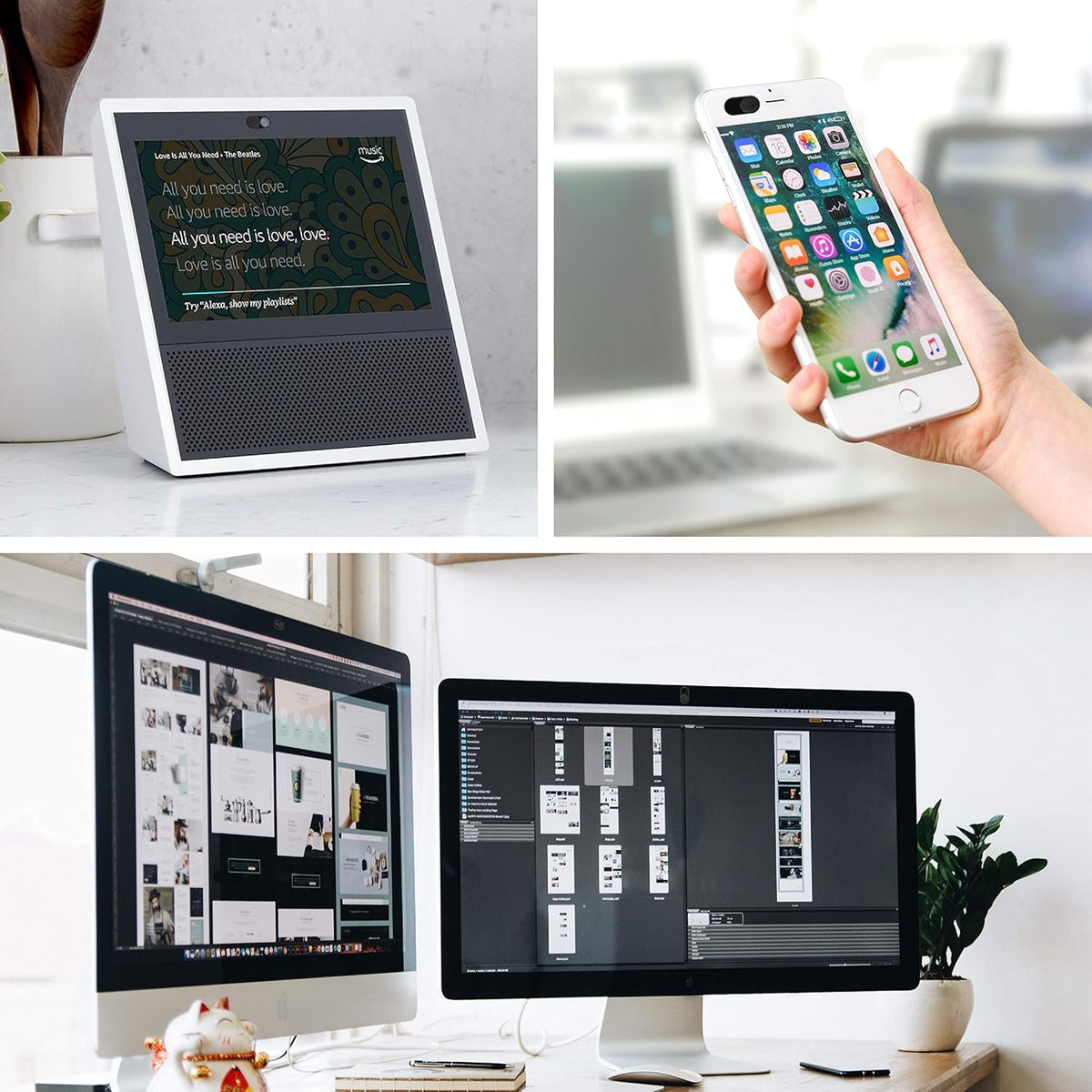 imluckies 6 Pack 0.023 inch Webcam Cover Slide, Ultra-Thin Metal Camera Cover for Laptop, MacBook Pro, MacBook Air