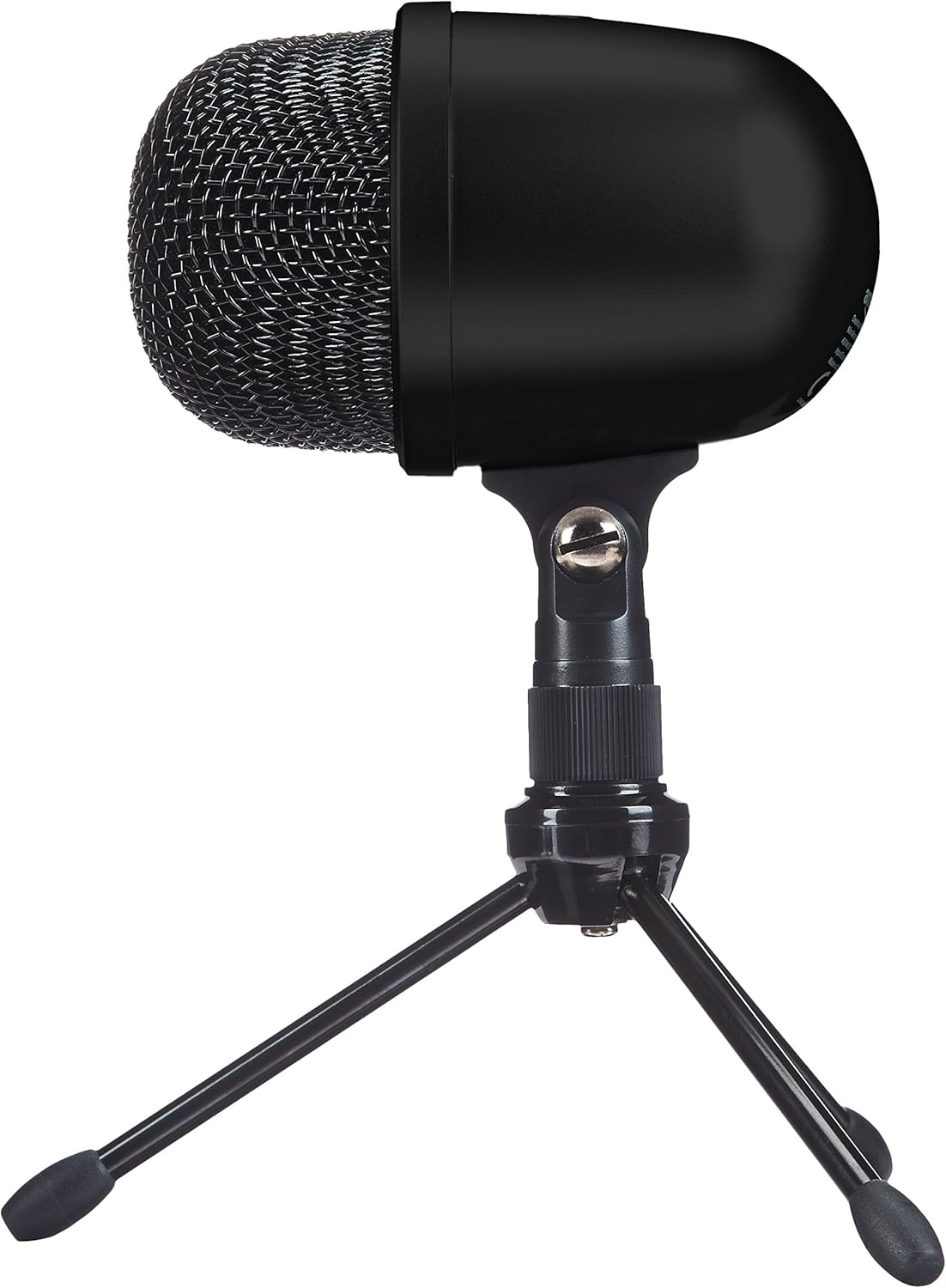 Amazon Basics Mini USB Condenser Microphone for Online Meeting, Gaming, Podcast - Black