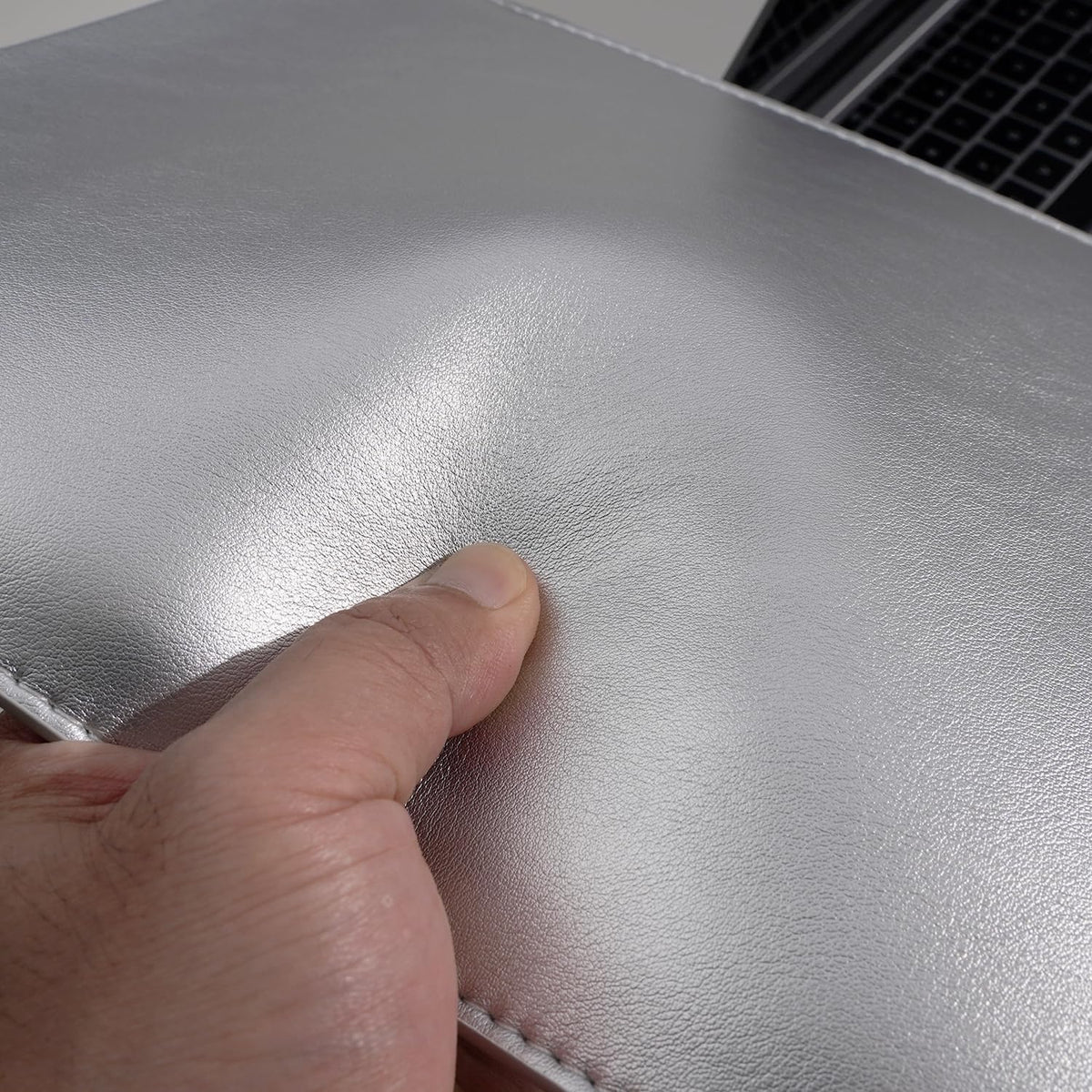 Laptop Sleeve 14 Inch Compatible with New 14 inch MacBook Pro A2992/2918 M3 A2442, A2779, Surface Laptop 13.5 5th Gen Color Silver