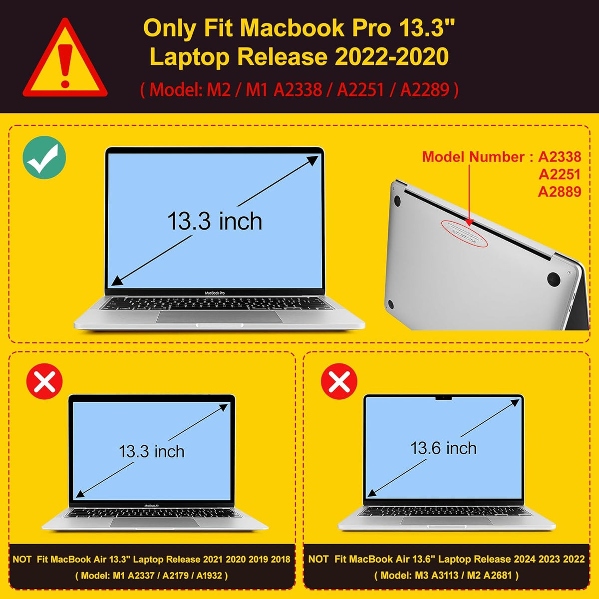 May Chen Case for MacBook Pro 13 inch M2 2023,2022,2021,2020 A2338 M1 A2251 A2289, Plastic Hard Shell Case for MacBook Pro 13" with Touch Bar Fits Touch ID, Flower