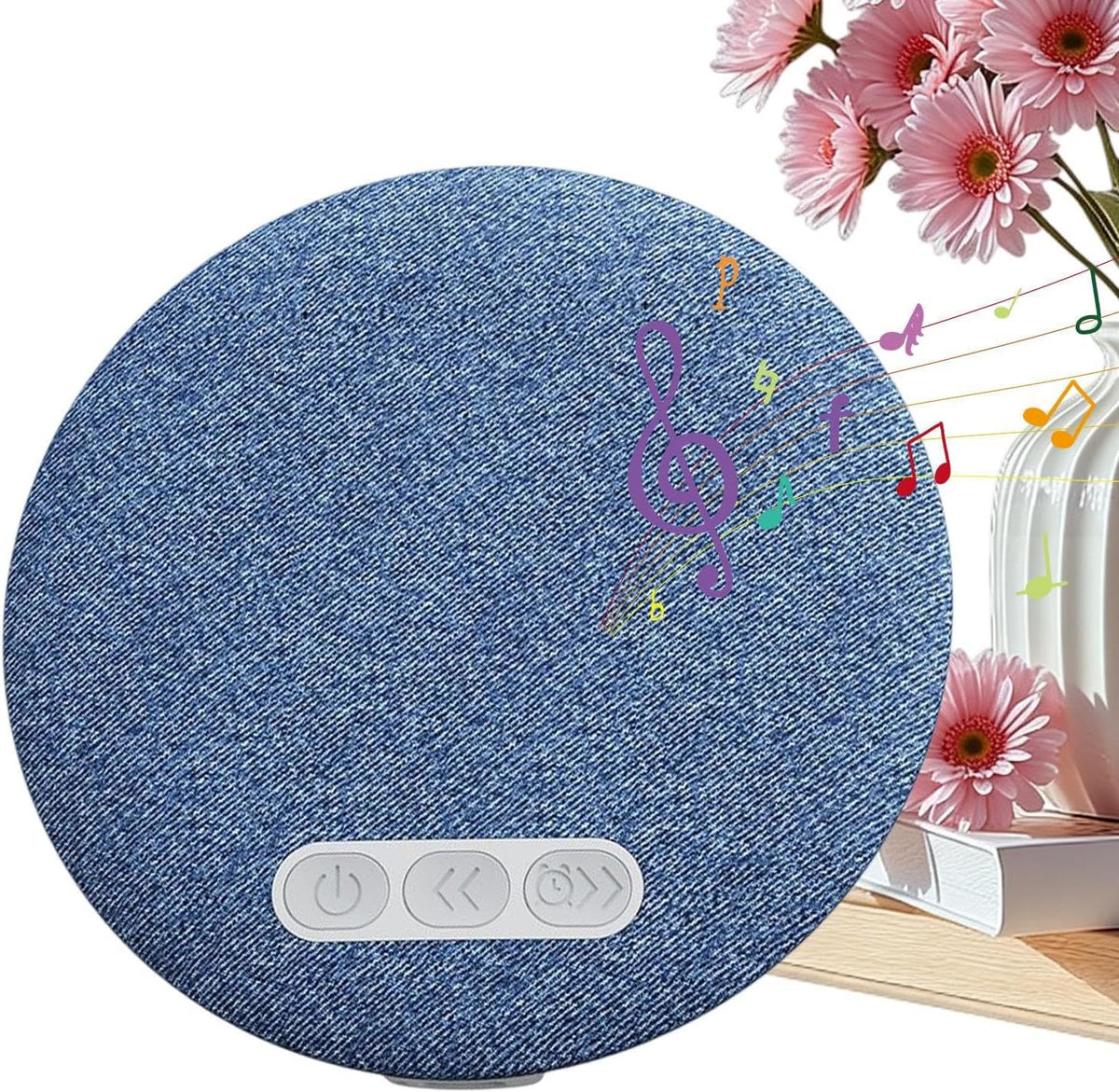 Generic Immersive Pillow Speaker,Portable Rechargeable Professional,White Noise Machines Wireless Speaker - for Home