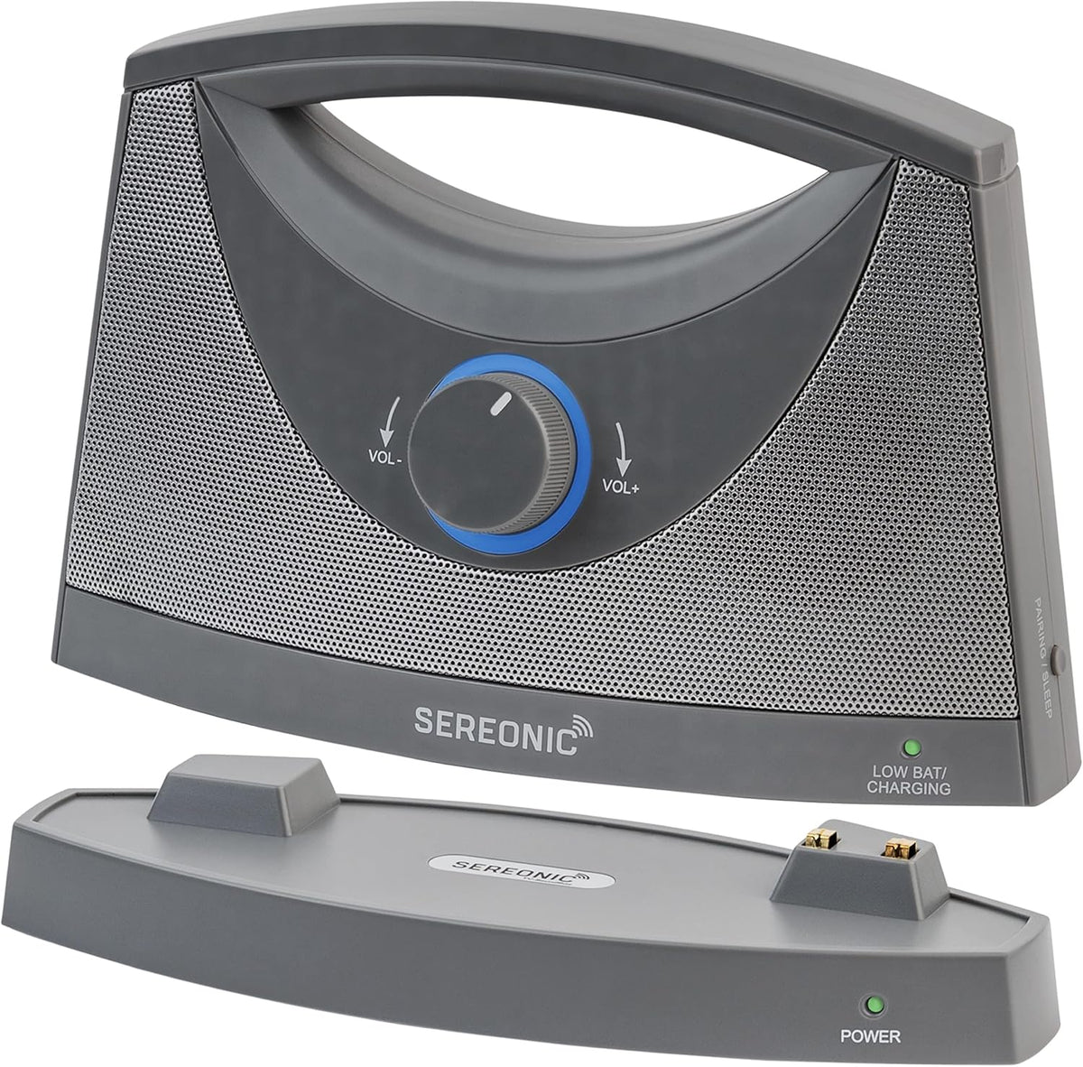 Wireless TV Speakers for Hard of Hearing - Portable, Powerful, and Convenient