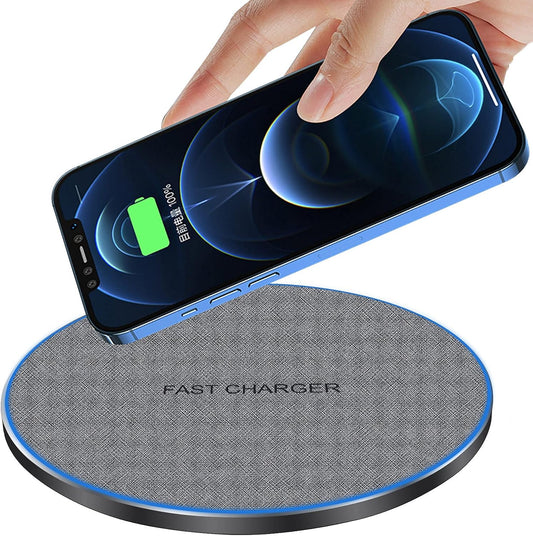 Fast Wireless Charger,20W Max Wireless Charging Pad Compatible with iPhone 16/15/14/13/12/SE/11/11 Pro/XS Max/XR,AirPods;FDGAO Wireless Charge Mat for Samsung Galaxy S25/S24/S23/Note,Pixel/LG