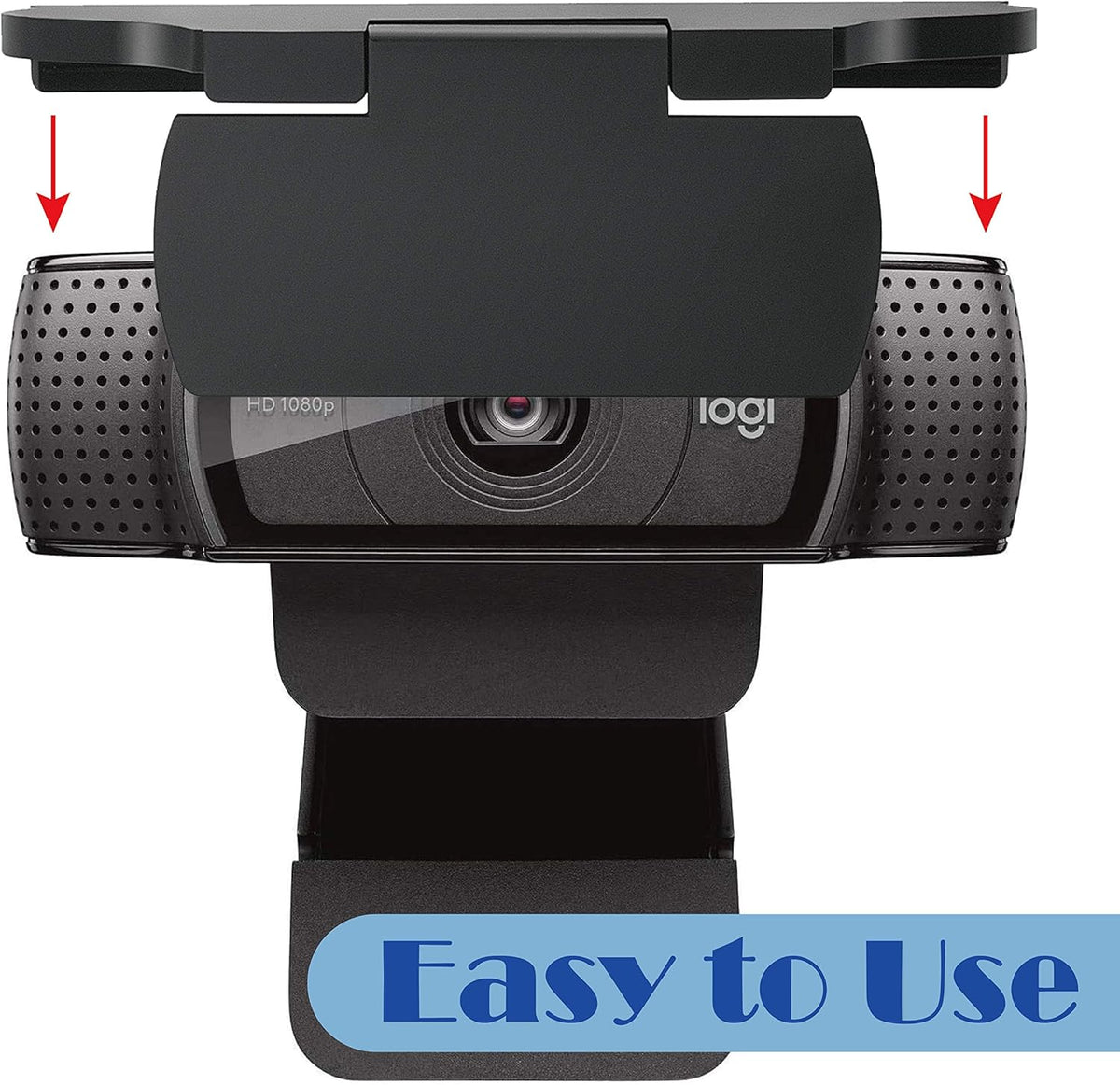 imluckies C920/ C920x/ C930e/ C922x/ C922 Webcam Cover for Logitech HD Pro Stream Webcam, Physical Anti-Peeping, Camera
