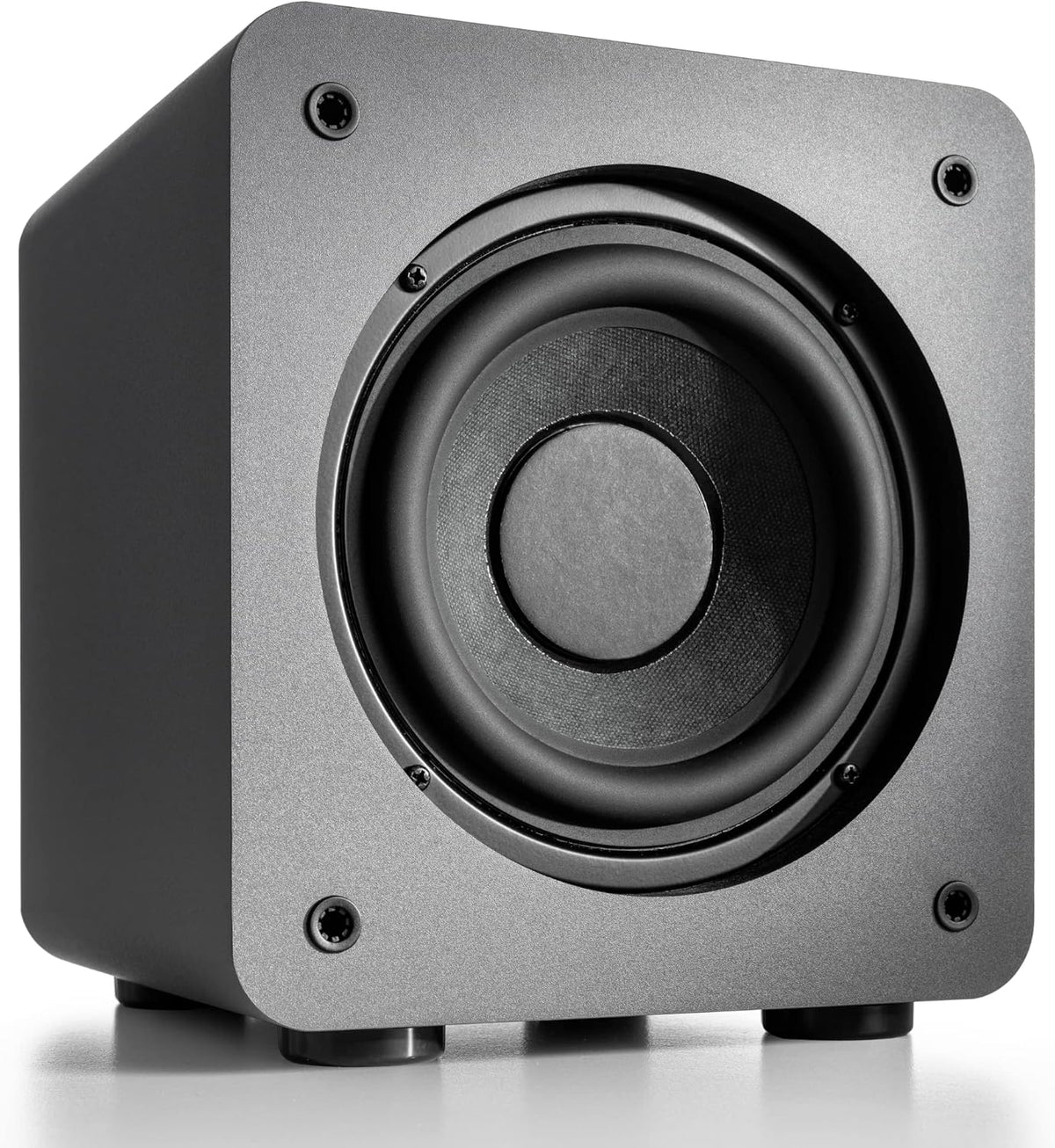 Audioengine S6 210W Compact Powered Mini Subwoofer- Powerful Bass in a Small Package - Great for Desktops, Apartments, Offices and Gaming Setups