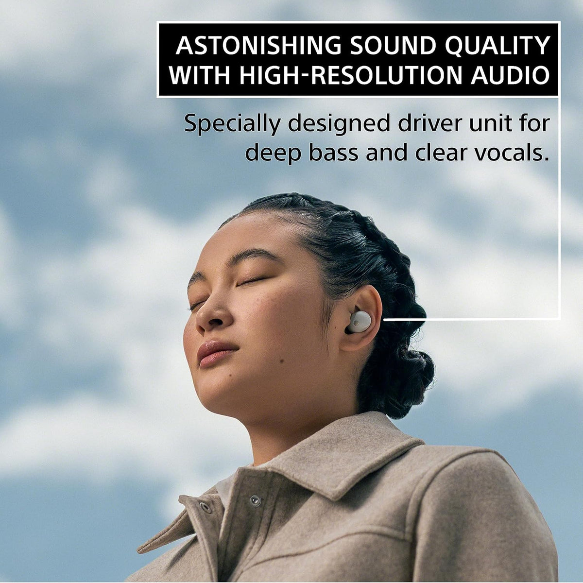 Sony WF-1000XM5 The Best Truly Wireless Bluetooth Noise Canceling Earbuds & in-Ear Headphones with Alexa Built-in, Silver